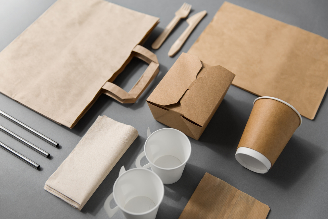 Disposable Paper Takeaway Packaging 